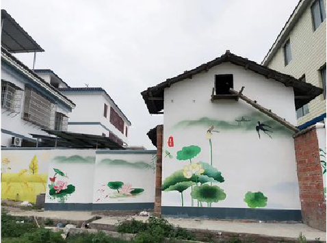 巴马室外墙绘-从选材到保养。