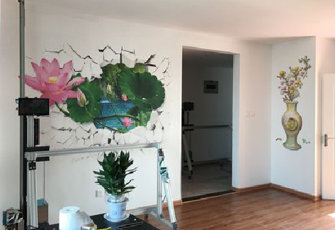 巴马墙体彩绘相比墙纸的优势。