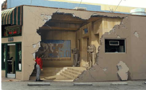 巴马判断手绘墙好坏的标准。