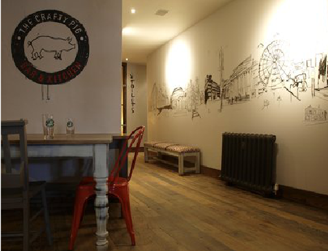 巴马教你判断手绘墙质量的好坏。