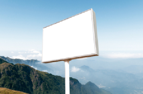 巴马户外广告变革的趋势。